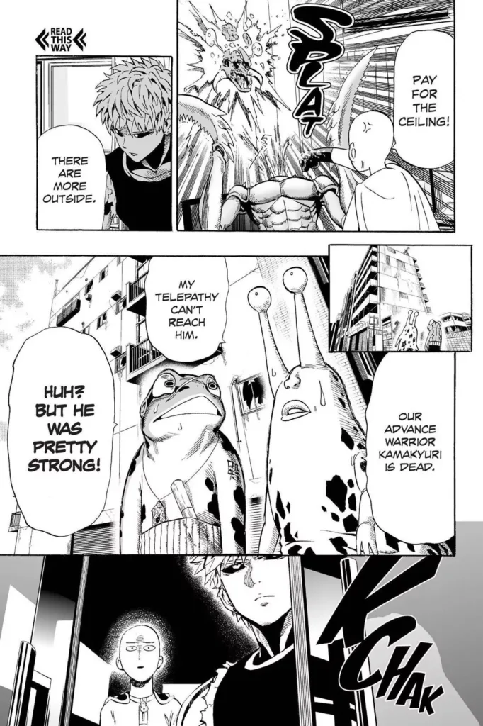 one punch man ch7 page13
